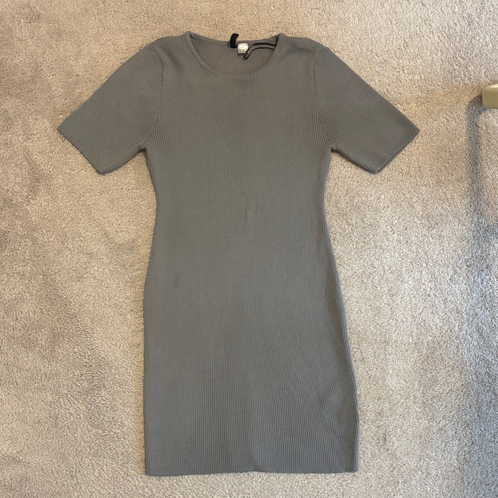 H&M Gray Mini Dress